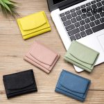 RFID card holder samples arranged for private label handbag production review